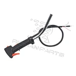 THROTTLE LEVER ASSY WITH CABLE